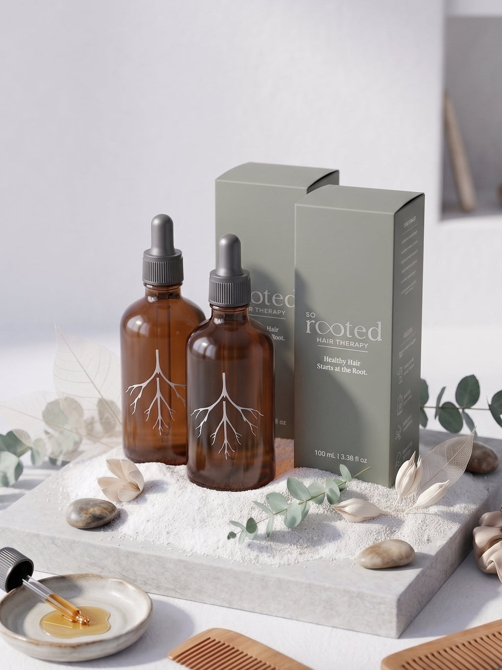 Rooted Hair Oil Bundle Of Two